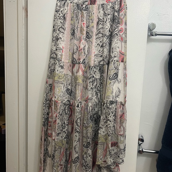 Lightly worn All Saints Gabi Makutu Maxi Skirt - Size 0 - Picture 4 of 5